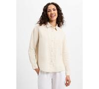 Marie Lund Sommerbluse aus Leinen Damen beige, 38