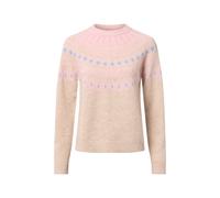 Marie Lund Strickpullover mit Merino-Anteil Damen beige, XS