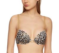 Negligé DORINA "ORIGINS-PRINT", Damen, Gr. 3XL, N-Gr, schwarz, Spitze, Obermaterial: 84% Polyester, 13% Polyamid, 3% Elasthan, unifarben, bequem ca. Mitte Oberschenkel, tiefer V-Ausschnitt, Kleider Ne