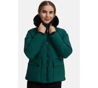 Winterjacke MARIKOO "Morinaa", Damen, Gr. S, grün (evergrün), Obermaterial: 100% Polyester. Innenseite: 100% Polyester. Futter: 100% Polyester. Wattierung: 100% Polyester, Jacken Winterjacke, mit groß
