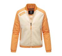Outdoorjacke MARIKOO "Sayoo", Damen, Gr. M, orange (apricot sorbet), Obermaterial: 100% Polyester; Innenmaterial: 100% Polyester; Ärmelfutter: 100% Polyester, Jacken, mit flauschigem Teddyfell (913587