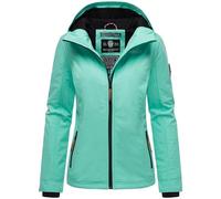 Outdoorjacke MARIKOO "Brombeere", Damen, Gr. S, grün (aqua grün), Obermaterial: 100% Polyester, Innenmaterial: 100% Polyester, Jacken, sportliche Übergangsjacke mit Kapuze (41820135-S) aqua grün