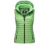 Marikoo Weste Grün Puffer für Damen - S