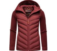 MARIKOO Damen leichte Übergangsjacke Steppjacke Mount Haruna Bordeaux Gr. XL