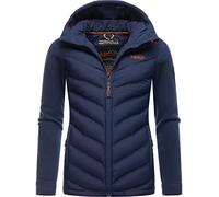 MARIKOO Damen leichte Übergangsjacke Steppjacke Mount Haruna Navy Gr. S