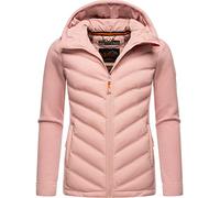MARIKOO Damen leichte Übergangsjacke Steppjacke Mount Haruna Powder Rose Gr. XS