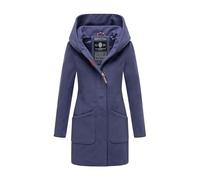 Wintermantel MARIKOO "Maikoo" Gr. XL (42), lila (lilablau) Damen Mäntel (15418610-XL) lilablau
