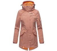 MARIKOO Damen Outdoor Softshell Jacke mit abnehmbarer Kapuze Soulinaa