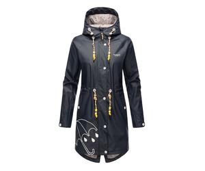Marikoo Damen Regenjacke - Dancing Umbrella, wasserdicht mit Kapuze S