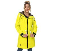 MARIKOO Damen Softshell Mantel mit Kapuze Softshelljacke B964 [B964-Mount-Fur-Li-Green-Gr.XL]