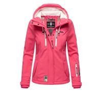 Marikoo Damen Softshelljacke - Kleine Zicke, warm mit Kapuze & Fleecefutter 2XL