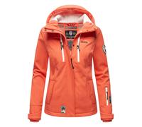 Marikoo Damen Softshelljacke - Kleine Zicke, warm mit Kapuze & Fleecefutter L
