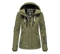 Marikoo Damen Softshelljacke - Kleine Zicke, warm mit Kapuze & Fleecefutter S