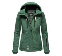 Marikoo Damen Softshelljacke - Kleine Zicke, warm mit Kapuze & Fleecefutter S