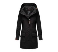 MARIKOO Damen Mantel 'Mayleen' schwarz, Größe XL, 5154306 Schwarz XL