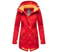 MARIKOO Damen Softshelljacke mit Kapuze Funktionsjacke Übergangsjacke Windbreaker B921