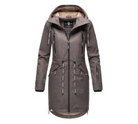 Marikoo Winterjacke Grau Basic für Damen - M