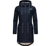 MARIKOO Damen Softshellmantel Funktionsmantel Racquellee Navy Gr. S