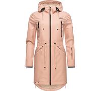 MARIKOO Damen Softshellmantel Funktionsmantel Racquellee Rose Melange Gr. L