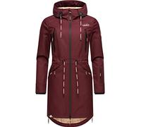 MARIKOO Damen Softshellmantel Funktionsmantel Racquellee Wine Gr. M