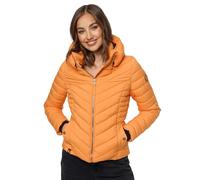 Steppjacke MARIKOO "Kagomee" Gr. S (36), orange (apricot sorbet) Damen Jacken Steppjacken mit großer Kapuze (75267218-S)
