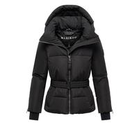 Marikoo Damen Steppjacke Aleyna mit Taillengürtel & Magnetverschlüssen 2XL
