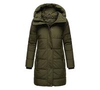 Marikoo Mantel Grün Basic für Damen - L