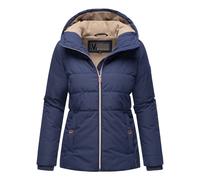 Marikoo Damen Steppjacke mit Fleece-Innenfutter & Kapuze - Alemee