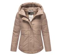 Marikoo Damen Steppjacke mit Teddy-Innenfutter & Kapuze - Elira XL