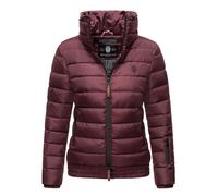 Marikoo Damen Steppjacke Poisen mit hohem Kragen & Teddyfleece-Taschen S