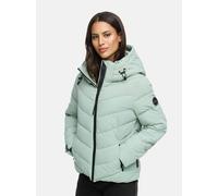 Winterjacke MARIKOO "Samuiaa XVI", Damen, Gr. L, smokey mint, Obermaterial: 100% Polyester. Futter: 100% Polyester. Wattierung: 100% Polyester. Ärmelfutter: 100% Polyester, Jacken Winterjacke, mit Kap