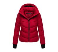 Winterjacke MARIKOO "Yukanii", Damen, Gr. L, rot (deep rot), Obermaterial: 100% Polyester; Futter: 100% Polyester; Wattierung: 100% Polyester; Ärmelfutter: 100% Polyester, Jacken, Ärmelbündchen mit Da