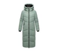 Marikoo Damen Steppmantel Firella mit Kapuze & Zwei-Wege-Reißverschluss XL
