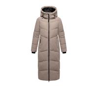Marikoo Damen Steppmantel Firella mit Kapuze & Zwei-Wege-Reißverschluss XL