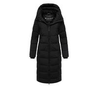 Winterjacke MARIKOO "Lanitaa", Damen, Gr. XS, schwarz, Obermaterial: 100% Polyester; Futter: 100% Polyester; Wattierung: 100% Polyester; Ärmelfutter: 100% Polyester, Jacken, Steppmantel mit abnehmbare
