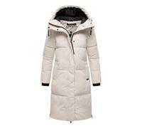Marikoo Damen Steppmantel Michikoo mit Kapuze & Magnettaschen 2XL