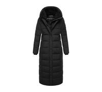 Marikoo Damen Steppmantel Pakoraa mit abnehmbarem Teddyfellkragen 5XL