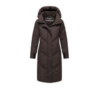 Marikoo Damen Steppmantel Teonaa mit Kapuze & sportlich-elegantem Look XL