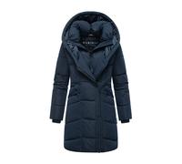 Winterjacke MARIKOO "Virenaa", Damen, Gr. L, blau (navy), Obermaterial: 100% Polyester; Futter: 95% Polyester, 5% Elasthan; Wattierung: 100% Polyester; Ärmelfutter: 100% Polyester, Jacken, mit extra h