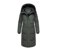 Winterjacke MARIKOO "Yaskaa", Damen, Gr. XL, grün (stone grün), Obermaterial: 100% Polyester; Futter: 100% Polyester; Wattierung: 100% Polyester; Ärmelfutter: 100% Polyester, Jacken, mit praktischen B