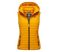 Marikoo Damen Steppweste - Hasenpfote, leicht mit abnehmbarer Kapuze XS