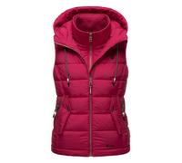 Steppweste MARIKOO "Taisaa" Gr. XS, pink (fuchsia) Damen Westen Steppwesten inklusive Leckerlie-Beutel (91253965-XS)
