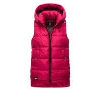 Marikoo Steppweste »Zarinaa« mit vier seitlichen Taschen, fuchsia