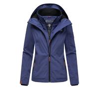 Outdoorjacke MARIKOO "Erdbeere", Damen, Gr. L (40), lila, Oberstoff: 100% Polyester, Futter: 100% Polyester, Wattierung: 100% Polyester, Ärmelfutter: 100% Polyester, sportlich, tailliert hüftbedeckend