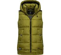 MARIKOO Damen warme Winter Steppwese mit Kapuze Zarinaa Moss Green Gr. XS