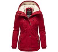 Winterjacke MARIKOO "Bikoo" Gr. XL (42), rot (dunkelrot) Damen Jacken (86080318-XL) dunkelrot