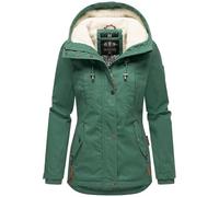 Winterjacke MARIKOO "Bikoo" Gr. M (38), grau (graugrün) Damen Jacken (20602120-M) graugrün