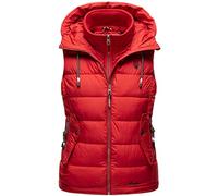 Steppweste MARIKOO "Taisaa" Gr. S (36), rot Damen Westen Steppwesten inklusive Leckerlie-Beutel (22657347-S)