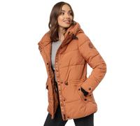 Winterjacke MARIKOO "Akumaa", Damen, Gr. S (36), bunt (rusty cinnamon), 100% Polyester, Jacken, mit tailliertem Schnitt (86880256-S) rusty cinnamon