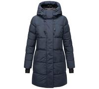 MARIKOO Damen Winter Jacke Stepp Parka Mantel Winterjacke warm gefüttert Kaituu XS - 6XL (DE/NL/SE/PL, Alphanumerisch, S, Regular, Regular, Navy)